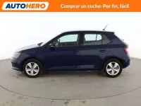 Brugt Skoda Fabia Ambition 95 HK (69 kW) 2018 Blå Hatchback
