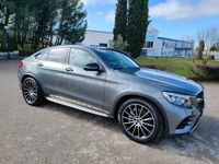 Usado Mercedes GLC250 204 CV (150 kW) 2018 Gris / plata Coupe