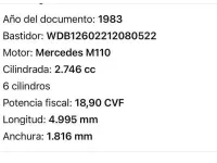 Usado Mercedes S280 193 CV (141 kW) 1993 Verde Berlina