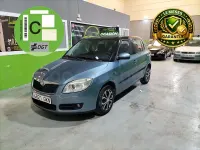 Usado Skoda Fabia 60 CV (44 kW) 2009 Gris / plata Berlina