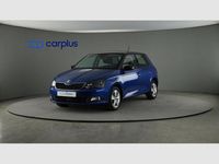 Usado Skoda Fabia Ambition 95 CV (69 kW) 2018 Azul denim techo negro (metalizado)