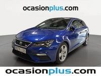 Usado Seat Leon FR 150 CV (110 kW) 2020 Azul Utilitario