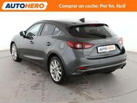 Usado Mazda 3 Luxury 120 CV (88 kW) 2017 Gris Utilitario