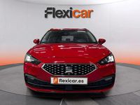 Usado Seat Leon ST Style 130 CV (95 kW) 2021 Rojo Familiar