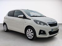 Usado Peugeot 108 Active 72 CV (52 kW) 2021 Blanco Berlina