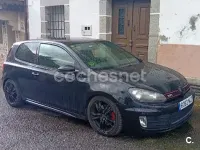 Usado VW Golf VI GTI 210 CV (154 kW) 2010 Negro Utilitario