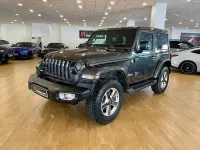 Usado Jeep Wrangler Sahara 200 CV (147 kW) 2019 Gris / plata SUV