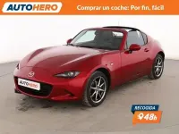 Usado Mazda MX5 Exclusive-Line 132 CV (97 kW) 2024 Rojo Descapotable