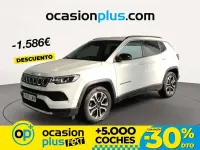 Usado Jeep Compass Limited 131 CV (96 kW) 2022 Blanco SUV
