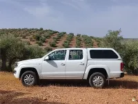 Usado VW Amarok Trendline 140 CV (102 kW) 2016 Blanco Pickup/Camioneta