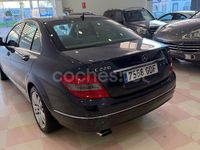 Usado Mercedes C220 Avantgarde 170 CV (125 kW) 2008 Azul Berlina