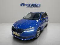 Usado Skoda Fabia 95 CV (69 kW) 2019 Azul Utilitario