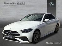 Usado Mercedes C300e AMG line 313 CV (230 kW) 2024 Blanco polar Berlina