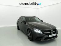 Usado Mercedes C220 AMG line 194 CV (142 kW) 2021 Negro Familiar