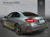 Usado Mercedes C200 AMG line 163 CV (119 kW) 2024 Gris selenita