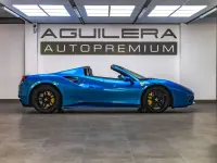 Usado Ferrari 488 670 CV (492 kW) 2016 Azul Descapotable