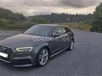 Usado Audi A3 S-Line 150 CV (110 kW) 2018 Gris / plata Berlina