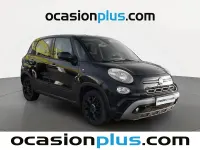 Usado Fiat 500L Cross 95 CV (69 kW) 2021 Negro Monovolumen