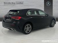 Usado Mercedes A250 AMG line 218 CV (160 kW) 2022 Negro cosmos