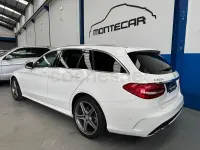 Usado Mercedes C220 AMG 170 CV (125 kW) 2015 Blanco Familiar