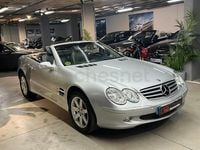 Usado Mercedes SL500 306 CV (225 kW) 2004 Gris / plata Descapotable
