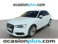 Usado Audi A3 Attraction 110 CV (80 kW) 2015 Blanco Utilitario