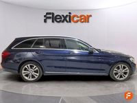 Usado Mercedes C220 170 CV (125 kW) 2017 Azul Familiar