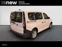 Usado VW Caddy 102 CV (75 kW) 2024 Blanco Monovolumen