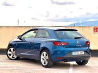Usado Seat Leon FR 125 CV (91 kW) 2016 Azul Berlina
