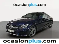 Usado Mercedes C200 AMG 184 CV (135 kW) 2018 Azul Coupe