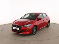 Usado Peugeot 208 Active 101 CV (74 kW) 2021 Rojo Utilitario