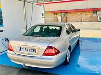 Usado Mercedes S320 204 CV (150 kW) 2004 Gris / plata Berlina