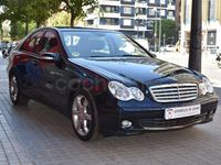 Usado Mercedes C220 Sport Edition 150 CV (110 kW) 2006 Azul Berlina