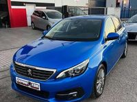 Usado Peugeot 308 Allure 131 CV (96 kW) 2021 Azul Utilitario