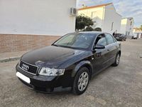 Usado Audi A4 130 CV (95 kW) 2003 Negro Berlina