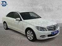 Usado Mercedes C180 Avantgarde 156 CV (114 kW) 2010 Blanco Berlina