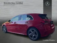 Usado Mercedes A180 AMG line 136 CV (100 kW) 2019 Rojo júpiter
