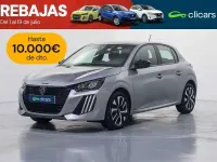 Usado Peugeot 208 Style 102 CV (75 kW) 2025 Plateado Utilitario