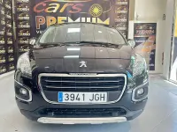 Usado Peugeot 3008 Access 120 CV (88 kW) 2015 Negro Familiar