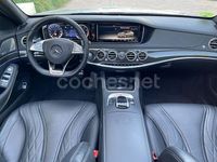 Usado Mercedes S63L AMG 585 CV (430 kW) 2015 Gris / plata Berlina