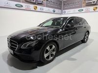 Usado Mercedes E220 194 CV (142 kW) 2019 Negro Familiar