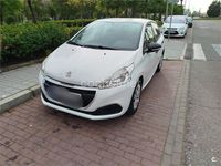 Usado Peugeot 208 Access 75 CV (55 kW) 2017 Blanco Utilitario