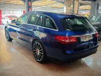 Usado Mercedes C220 Exclusive 170 CV (125 kW) 2015 Azul Familiar