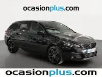 Usado Peugeot 308 SW GT 130 CV (95 kW) 2021 Negro Familiar
