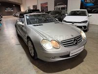 Usado Mercedes SL500 306 CV (225 kW) 2001 Gris / plata Descapotable