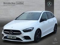 Usado Mercedes B200 AMG line 150 CV (110 kW) 2024 Blanco polar Monovolumen