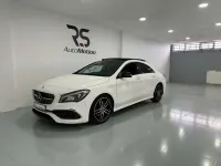 Usado Mercedes CLA220 170 CV (125 kW) 2018 Blanco Berlina