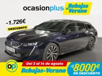 Usado Peugeot 508 GT-line 180 CV (132 kW) 2019 Azul Familiar