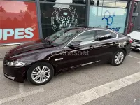 Usado Jaguar XF Luxury 190 CV (139 kW) 2014 Granate Berlina