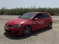 Usado VW Golf VII GTD 184 CV (135 kW) 2015 Rojo Berlina